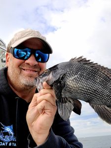 Wreck fishing for black sea bass